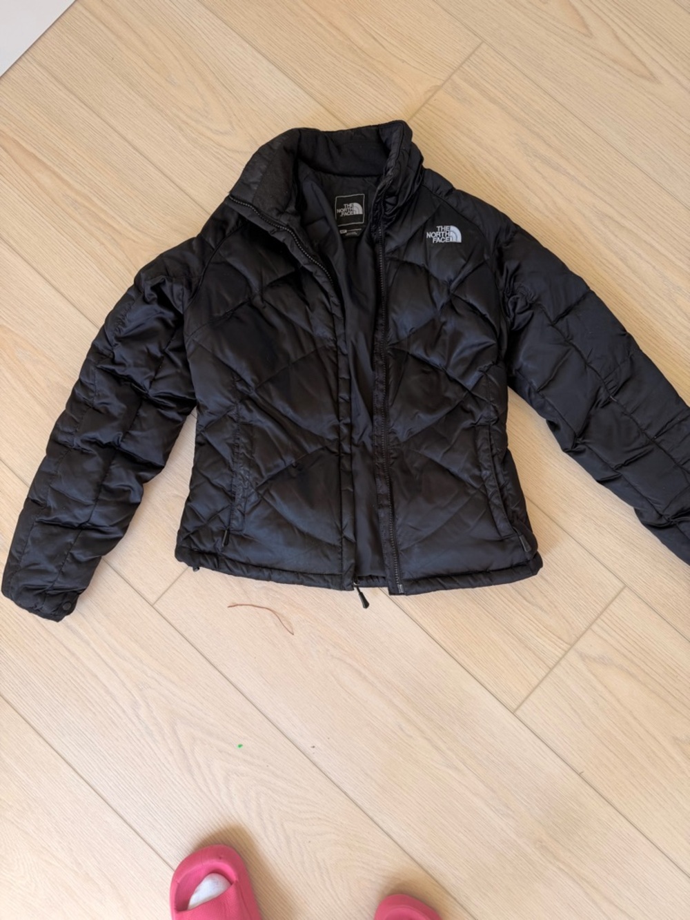 The North Face Black Quilted Puff Jacket for Women
